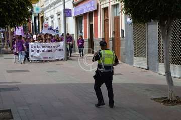 Marcha de escolares por la igualdad en Telde (Foto TA)
